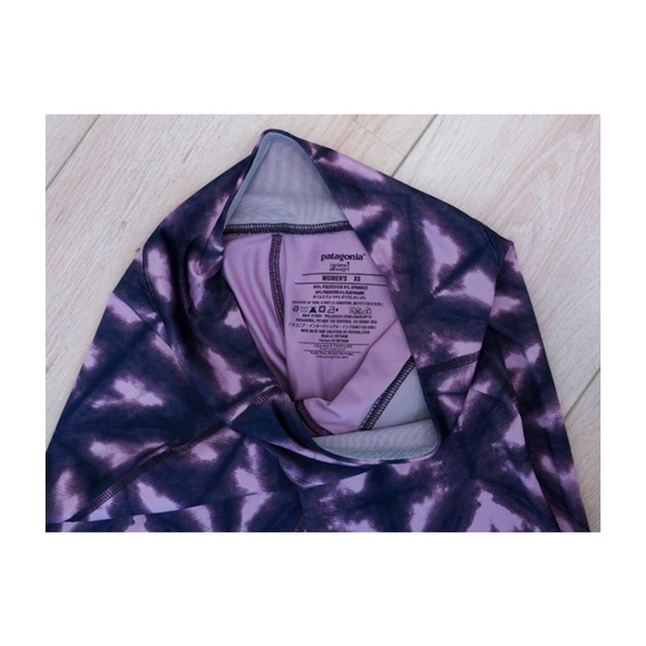 Patagonia Capilene Silk weight Tie Dye Leggings, XS - Picture 4 of 7